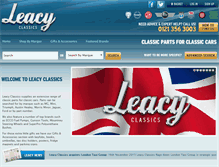 Tablet Screenshot of leacyclassics.com